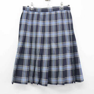 【中古】東京都 修徳中学校高等学校 女子制服 3点（ニットベスト・スカート）sf036363