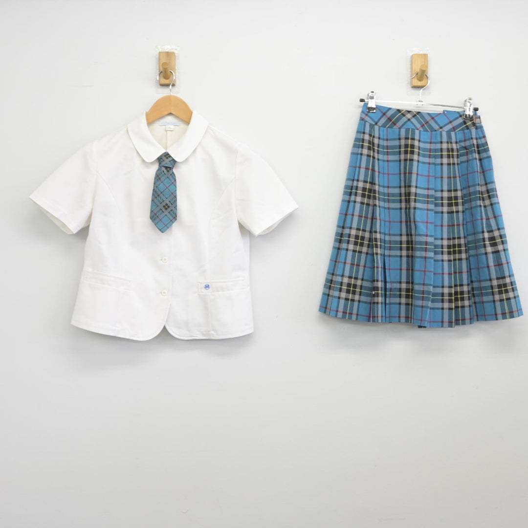 中古】熊本県 熊本マリスト学園中学校高等学校 女子制服 3点（シャツ・スカート）sf036382 | 中古制服通販パレイド