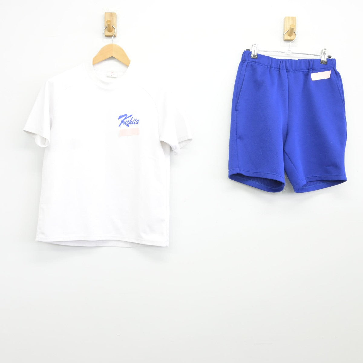 【中古】広島県 口田中学校 女子制服 2点（体操服 上・体操服 下）sf036387