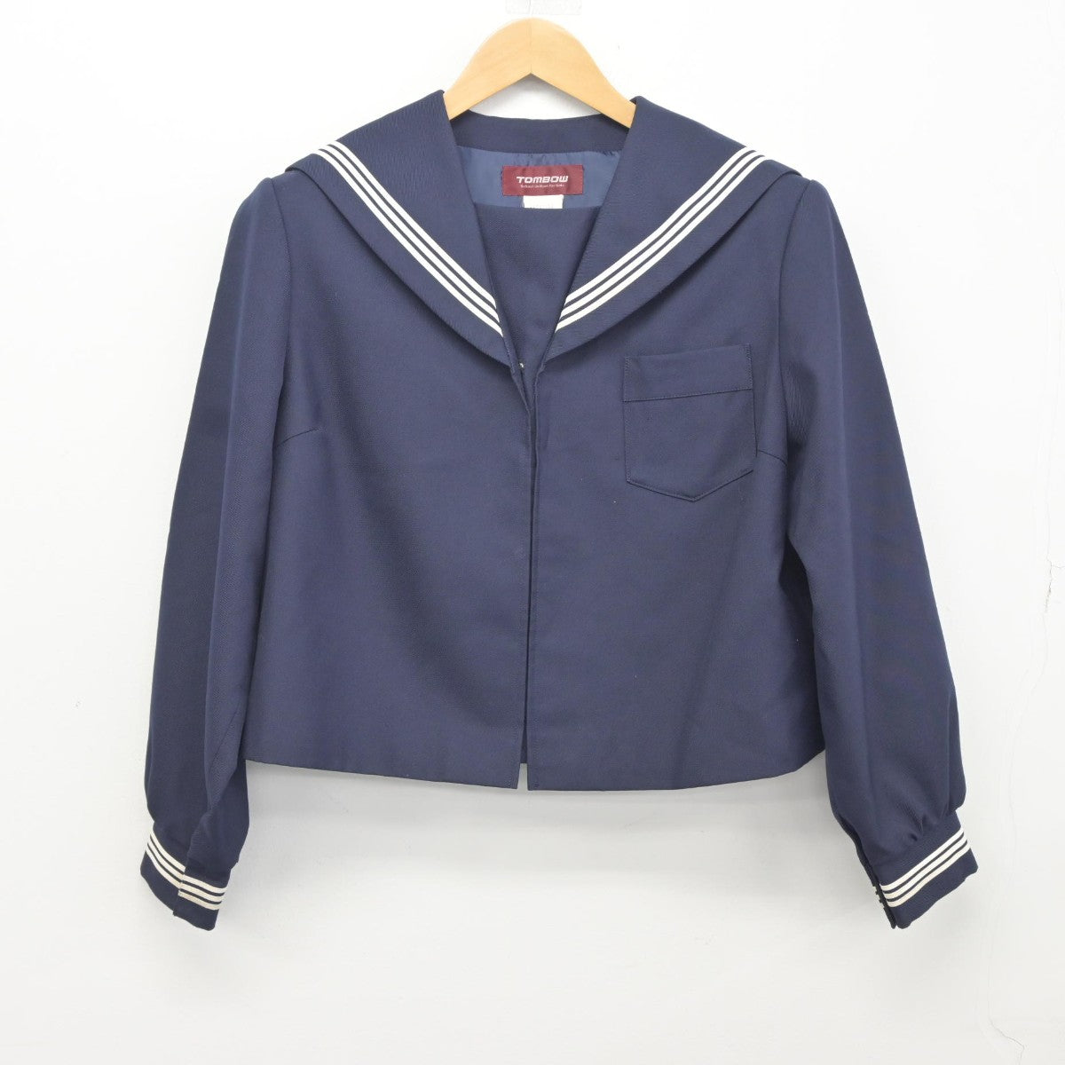 【中古】茨城県 勝田第一中学校 女子制服 1点（セーラー服）sf036398