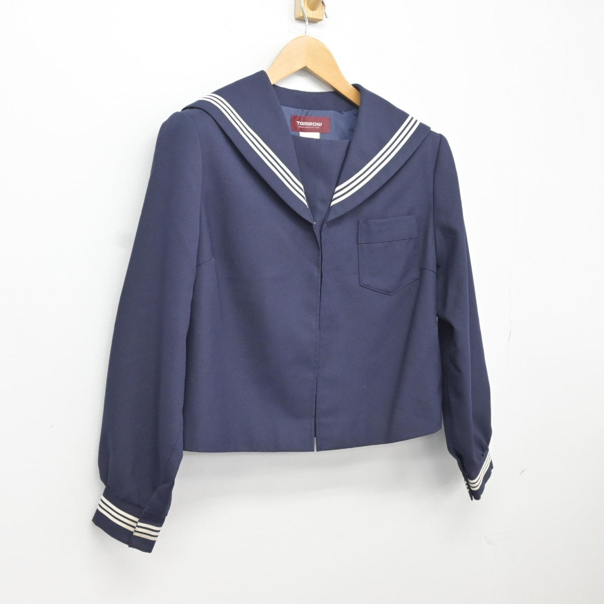 【中古】茨城県 勝田第一中学校 女子制服 1点（セーラー服）sf036398