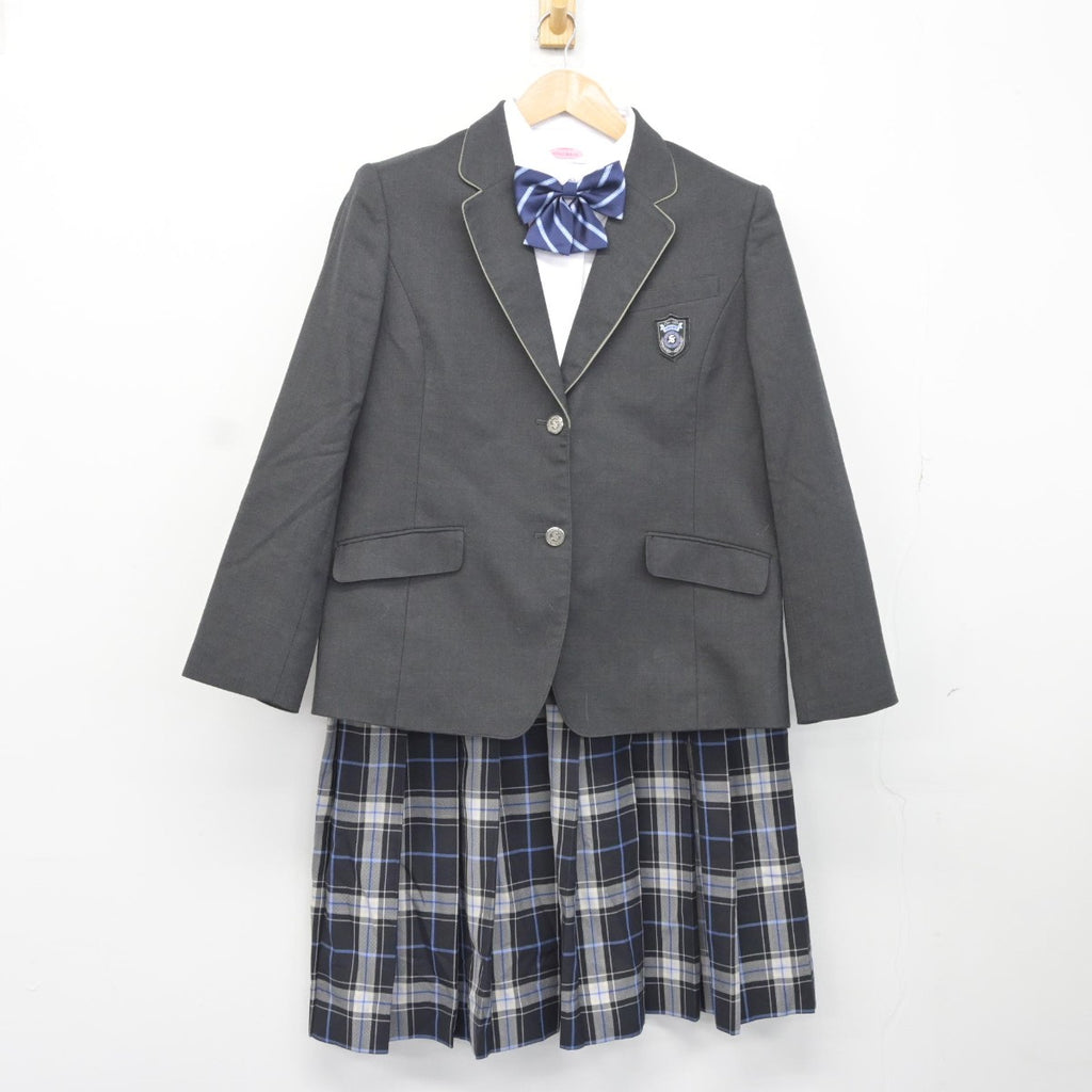 【中古】福島県 信夫中学校 女子制服 4点（ブレザー・シャツ・スカート）sf036413 | 中古制服通販パレイド