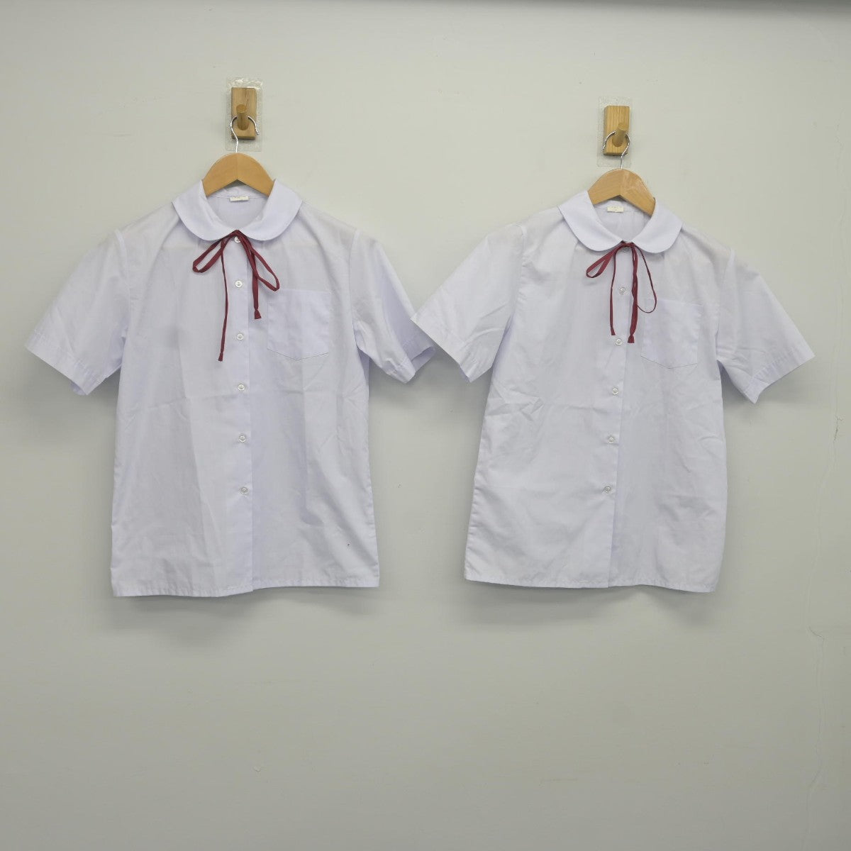 【中古】千葉県 古ケ崎中学校 女子制服 5点（シャツ・スカート）sf036416