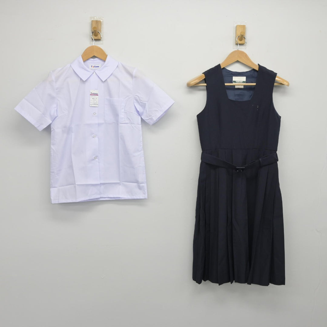 中古】東京都 荒川第一中学校 女子制服 4点（シャツ・ジャンパースカート）sf036422 | 中古制服通販パレイド