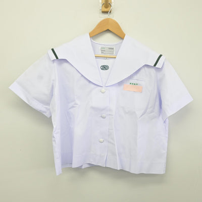 【中古】沖縄県 仲井真中学校 女子制服 2点（セーラー服・スカート）sf036465