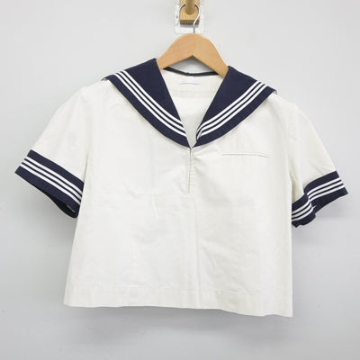 【中古】千葉県 和洋国府台女子中学校・高等学校 女子制服 2点（セーラー服）sf036484