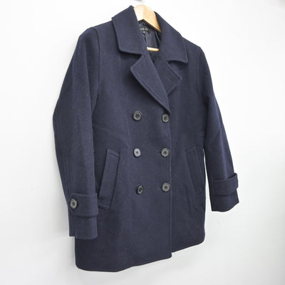 【中古】福岡県 博多女子中学校 女子制服 1点（コート）sf036493