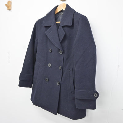 【中古】福岡県 博多女子中学校 女子制服 1点（コート）sf036493