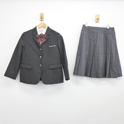 【中古】大阪府 高槻北高等学校 女子制服 4点（ブレザー・シャツ・スカート）sf036496