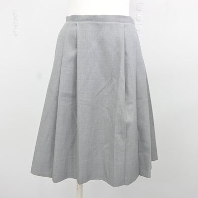 【中古】神奈川県 聖セシリア 女子中学校・高等学校 女子制服 6点（ブレザー・シューズ・シャツ・スカート）sf036500