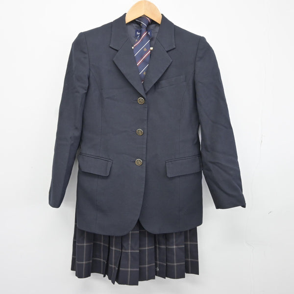 【中古】千葉県 流山南高等学校 女子制服 3点（ブレザー・スカート）sf036505 | 中古制服通販パレイド