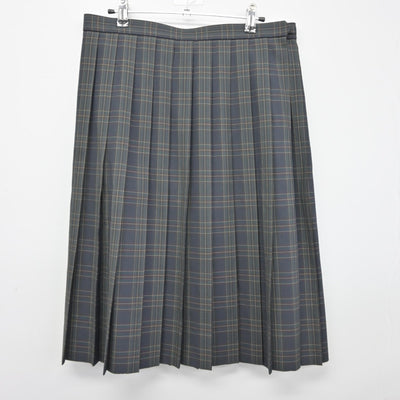 【中古】北海道 伏見中学校 女子制服 2点（ベスト・スカート）sf036511