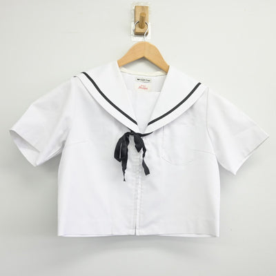 【中古】愛知県 守山東中学校 女子制服 3点（セーラー服・スカート）sf036522