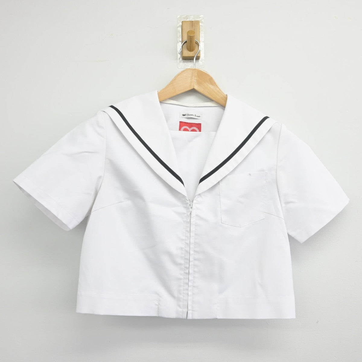 【中古】愛知県 守山東中学校 女子制服 4点（セーラー服・スカート）sf036524