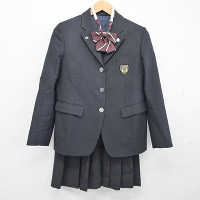 【中古】埼玉県 栄東中学・高等学校 女子制服 6点（ブレザー・ベスト・スカート）sf036534