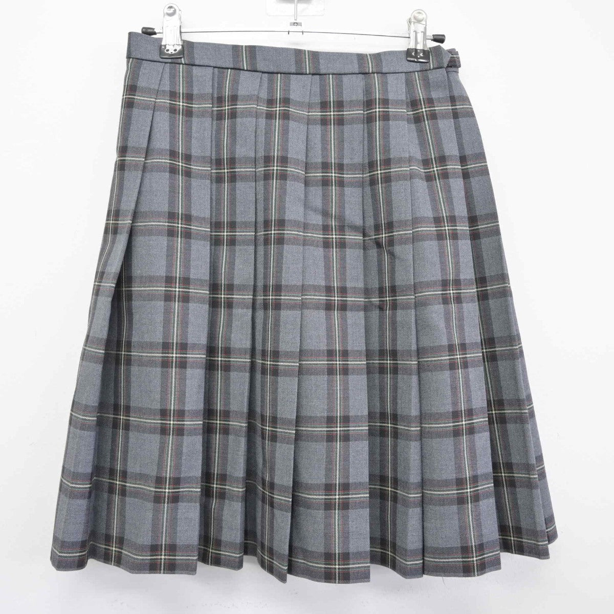 【中古】埼玉県 栄東中学・高等学校 女子制服 2点（ニット・スカート）sf036535