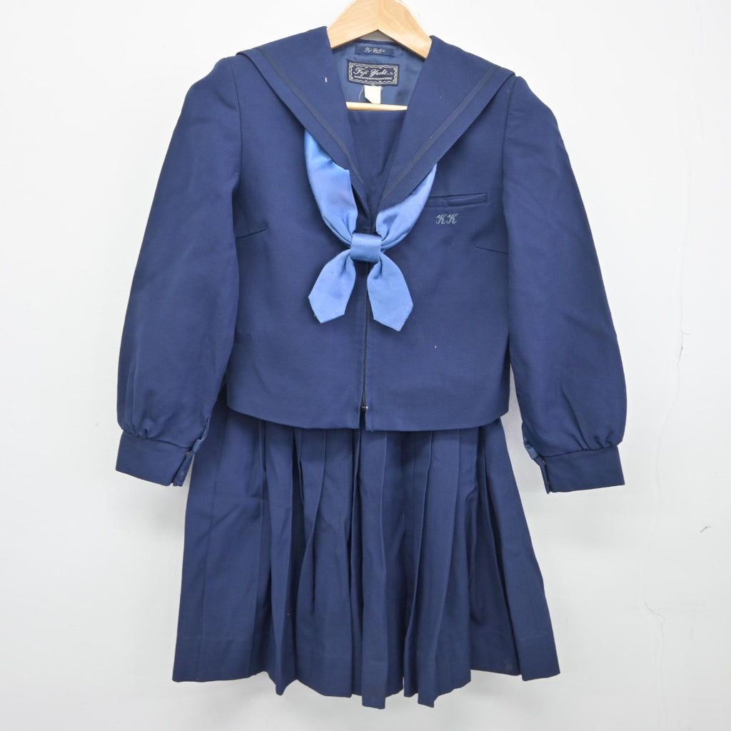 【中古】兵庫県 加古川北高等学校 女子制服 3点（セーラー服・スカート）sf036539 | 中古制服通販パレイド