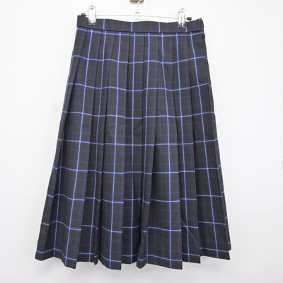 【中古】兵庫県 明石商業高等学校 女子制服 4点（ブレザー・シャツ・ニット・スカート）sf036541