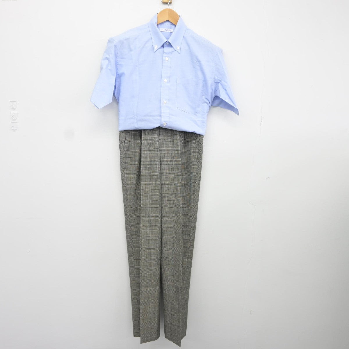 【中古】神奈川県 横浜創英高等学校 男子制服 3点（シャツ・ズボン）sf036547