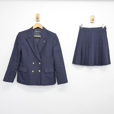 【中古】神奈川県 横浜緑緑ケ丘高等学校 女子制服 4点（ブレザー・スカート・スカート）sf036548