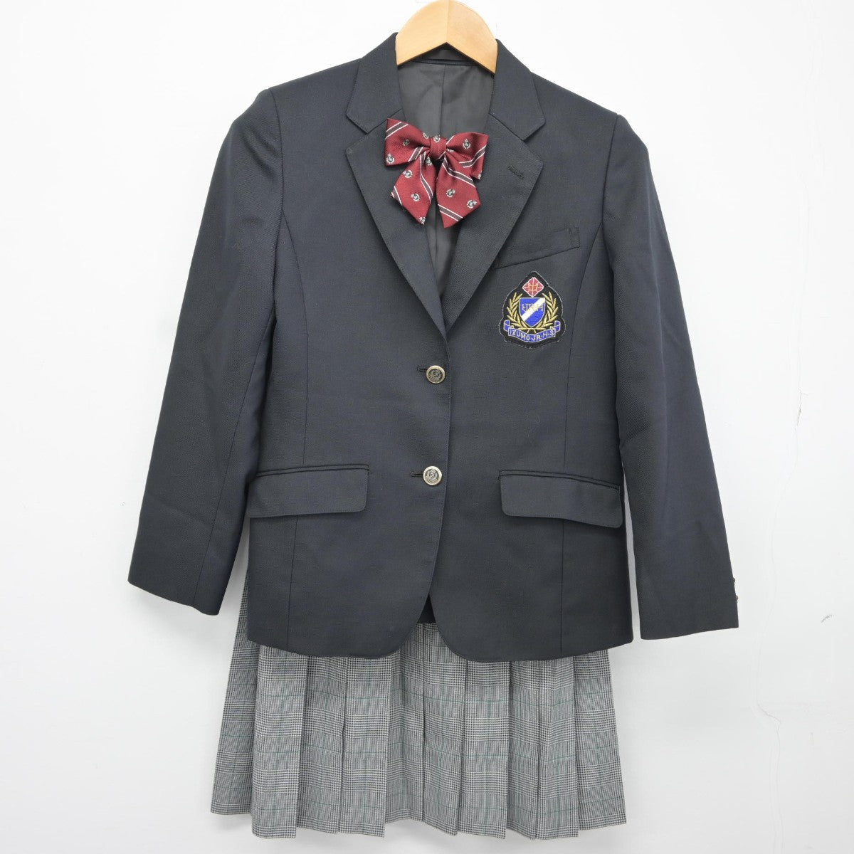 【中古】東京都 出雲中学校 女子制服 4点（ブレザー・スカート・スカート）sf036550