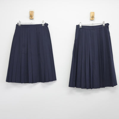 【中古】千葉県 八木が谷中学校 女子制服 3点（シャツ・スカート・スカート）sf036561