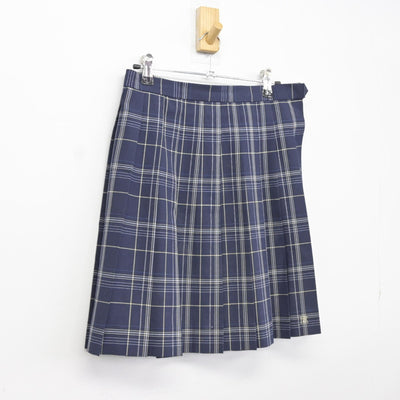 【中古】東京都 広尾高等学校 女子制服 2点（スカート）sf036565