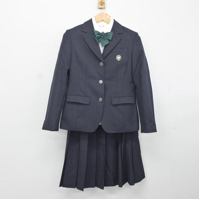 【中古】北海道 北海道札幌月寒高等学校 女子制服 4点（ブレザー・シャツ・スカート）sf036576