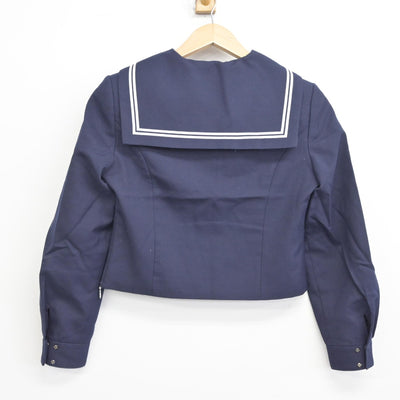 【中古】北海道 向陵中学校 女子制服 3点（セーラー服・ジャンパースカート）sf036582