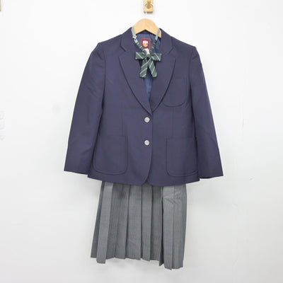 【中古】広島県 祇園東中学校 女子制服 3点（ブレザー・スカート）sf036585