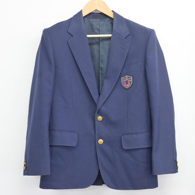 【中古】大阪府 南花台中学校 男子制服 3点（ブレザー・ズボン）sf036589