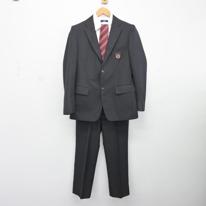 中古】大阪府 狭山高等学校 男子制服 4点（ブレザー・シャツ・ズボン）sf036590 | 中古制服通販パレイド