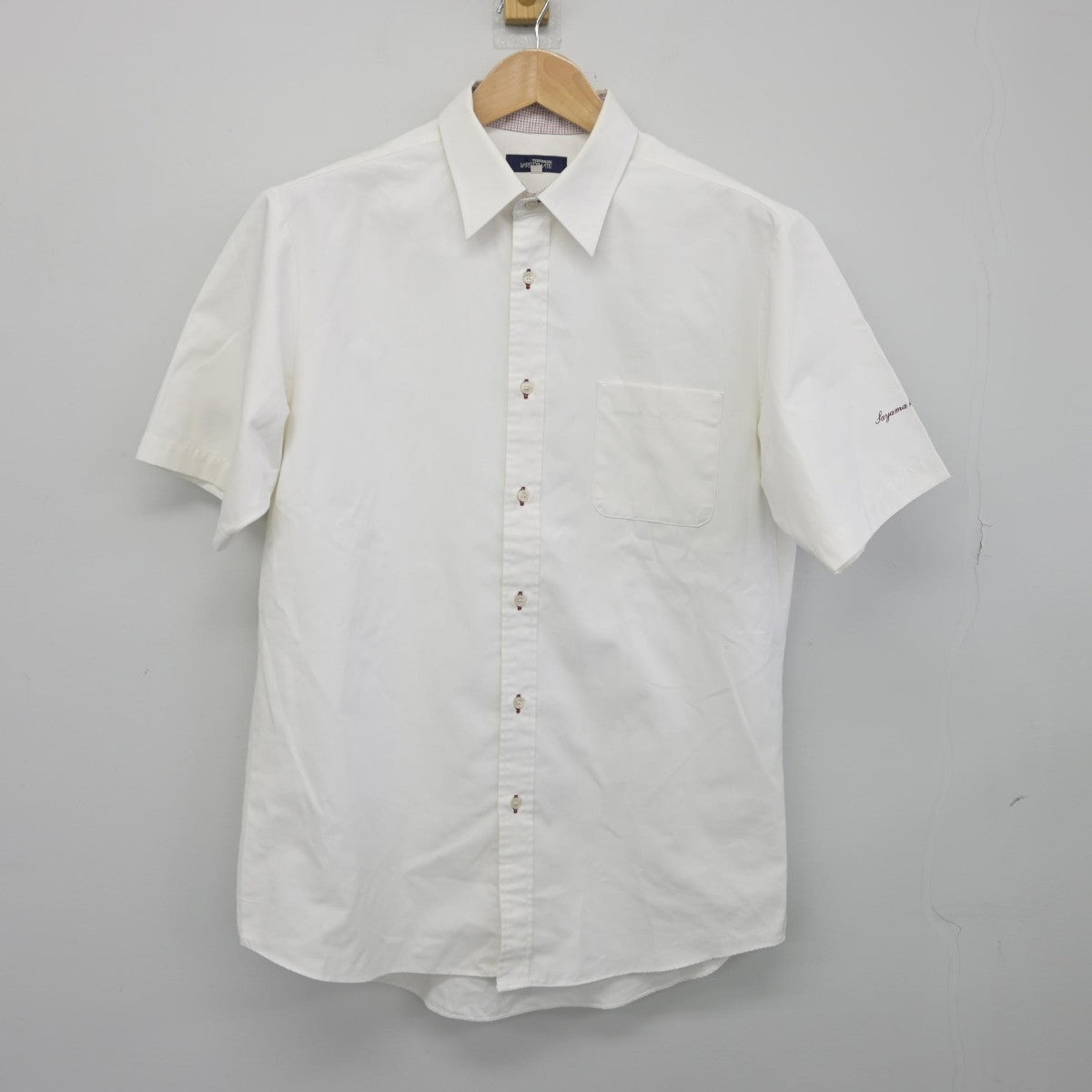 【中古】大阪府 狭山高等学校 男子制服 2点（シャツ）sf036591