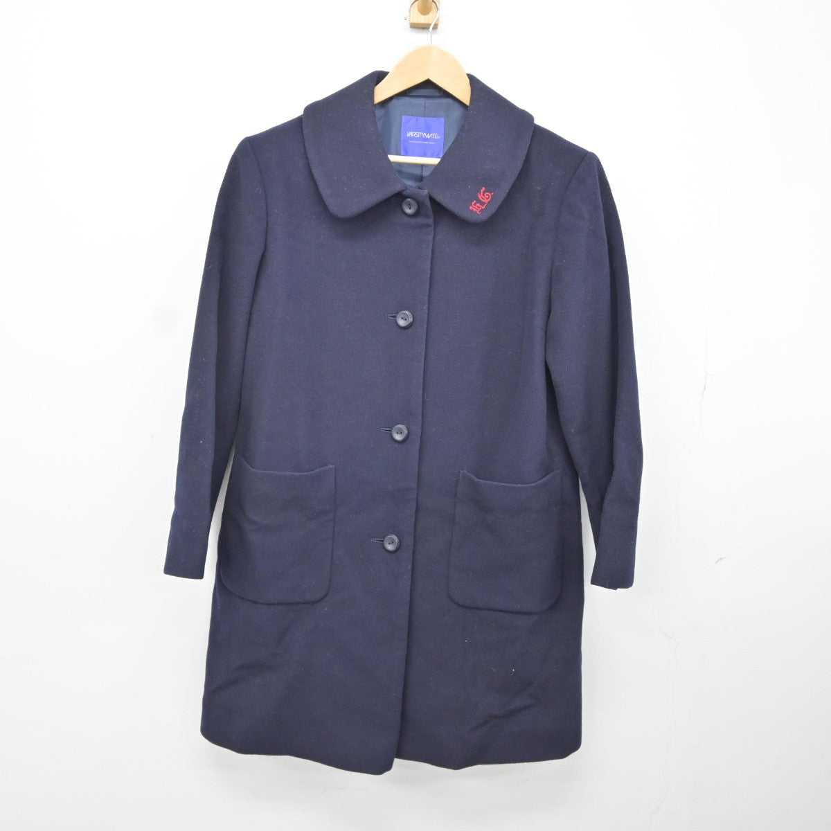 【中古】北海道 北星学園女子中学高等学校 女子制服 1点（コート）sf036600