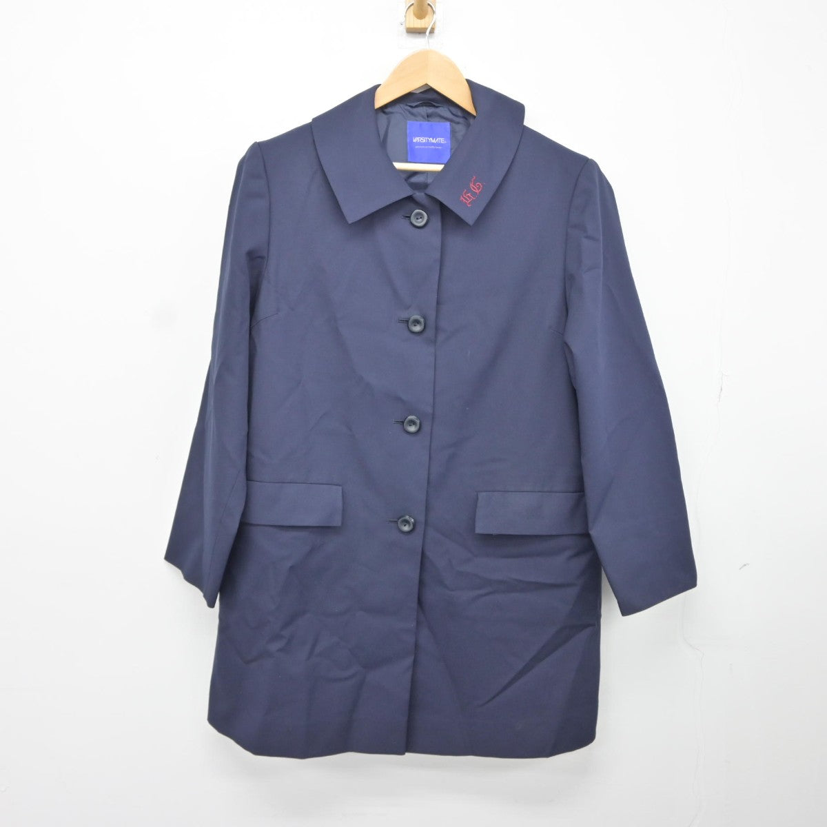 【中古】北海道 北星学園女子中学高等学校 女子制服 1点（コート）sf036601