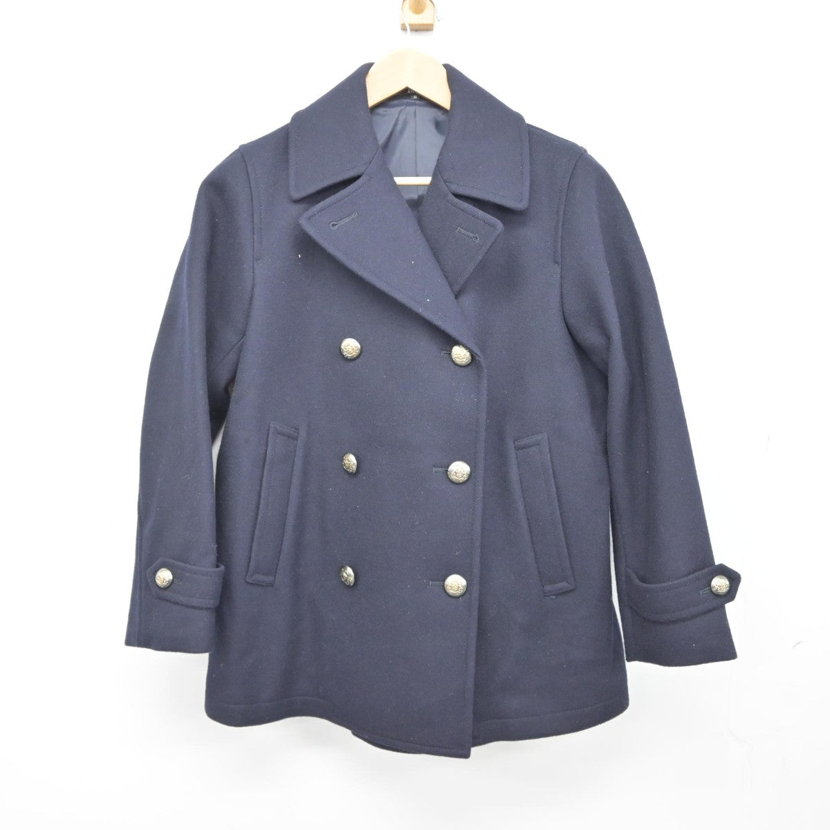 【中古】埼玉県 昌平高等学校 女子制服 1点（コート）sf036604