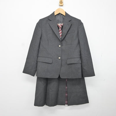 【中古】埼玉県 昌平高等学校 女子制服 3点（ブレザー・スカート）sf036605