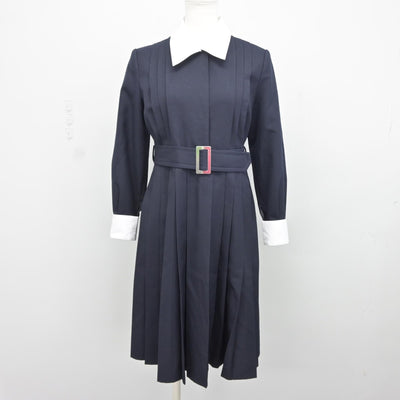 【中古】東京都 山脇学園高等学校 女子制服 2点（ワンピース）sf036609