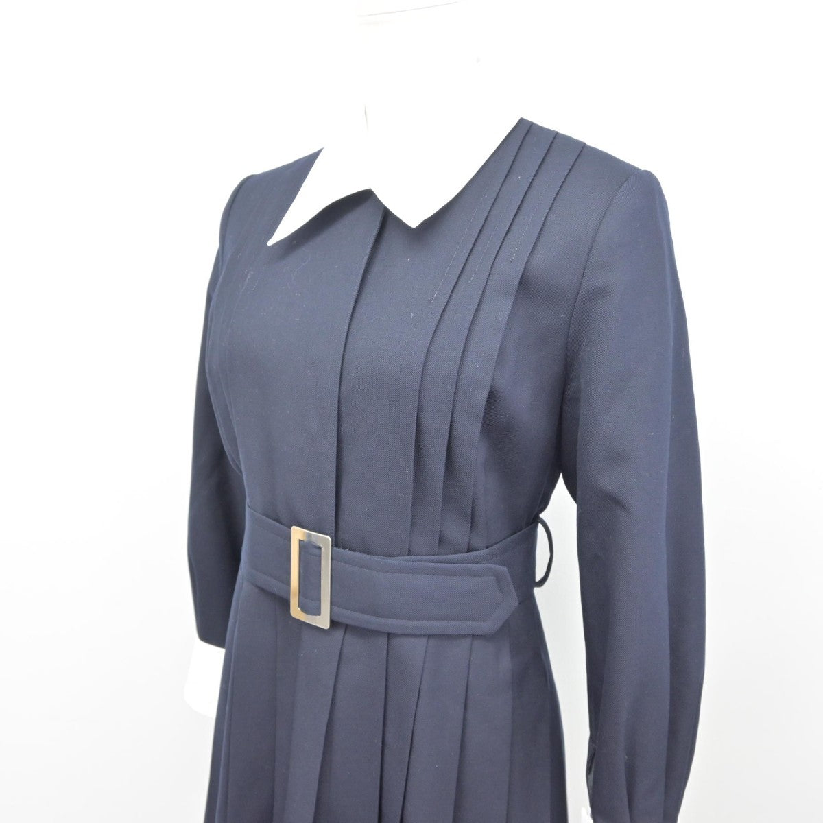 【中古】東京都 山脇学園高等学校 女子制服 2点（ワンピース）sf036609