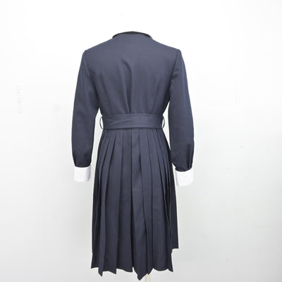 【中古】東京都 山脇学園高等学校 女子制服 2点（ワンピース）sf036609