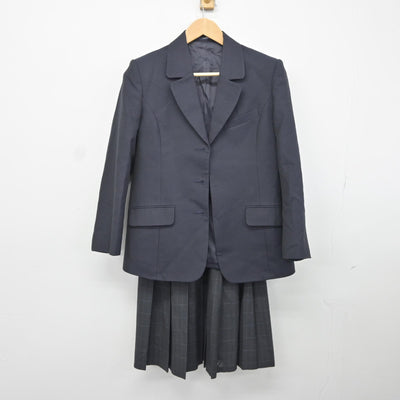 【中古】佐賀県 鳥栖商業高等学校 女子制服 3点（ブレザー・スカート）sf036615