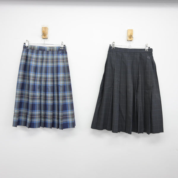 【新品】制服　Jスカート　175A60 制服 スカート 【1J40020】エンジ紺チェック柄 W60～W80丈48
