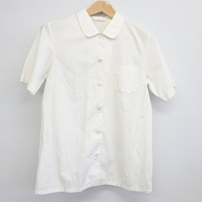 【中古】埼玉県 土呂中学校 女子制服 3点（ニットベスト・シャツ・スカート）sf036637