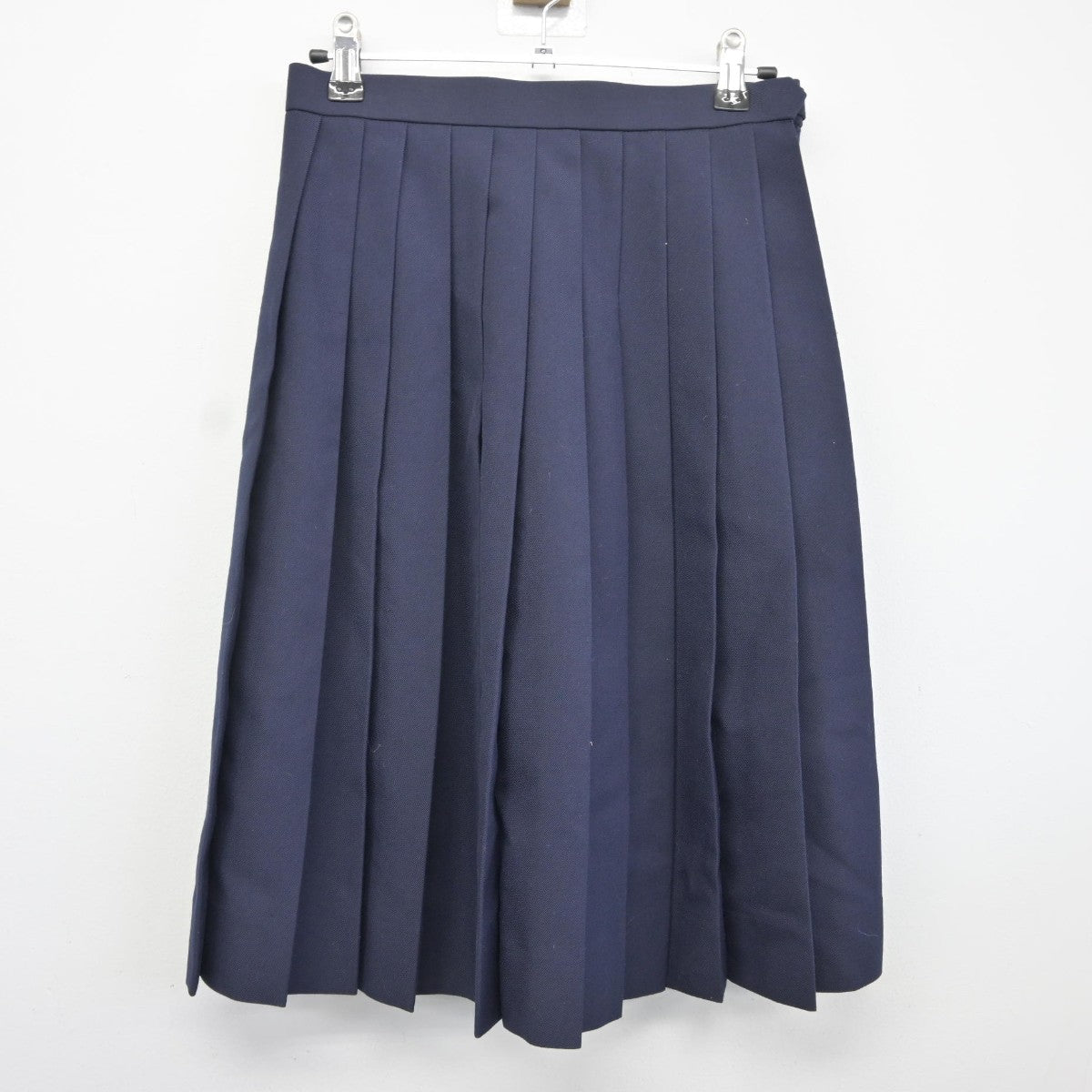 【中古】石川県 野々市中学校 女子制服 3点（セーラー服・スカート）sf036670