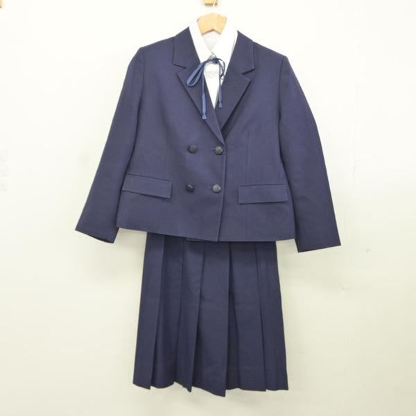 中古】熊本県 真和高等学校 女子制服 6点（ブレザー・ベスト・シャツ