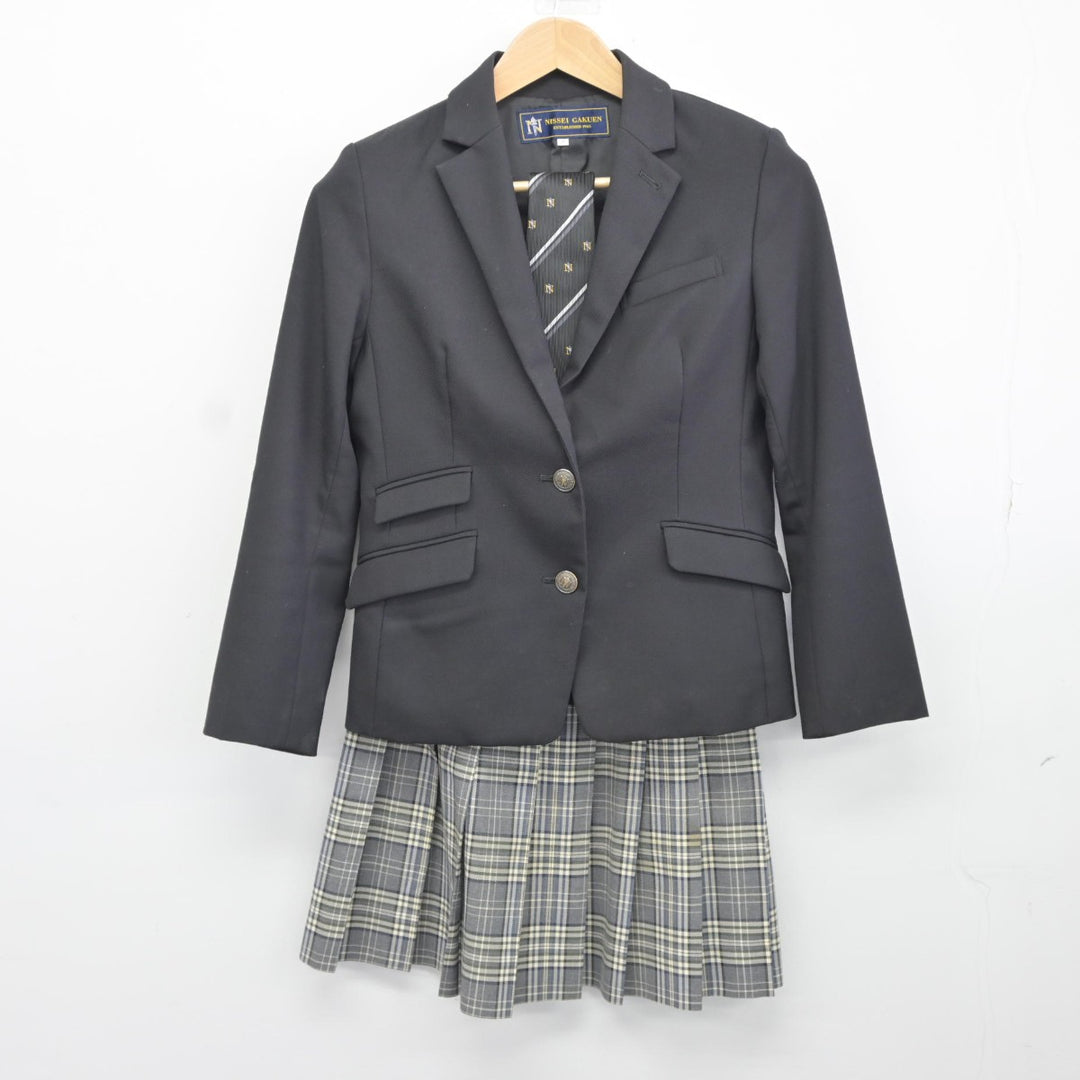 【中古】三重県 日生学園第二高等学校 女子制服 3点（ブレザー・スカート）sf036684 | 中古制服通販パレイド