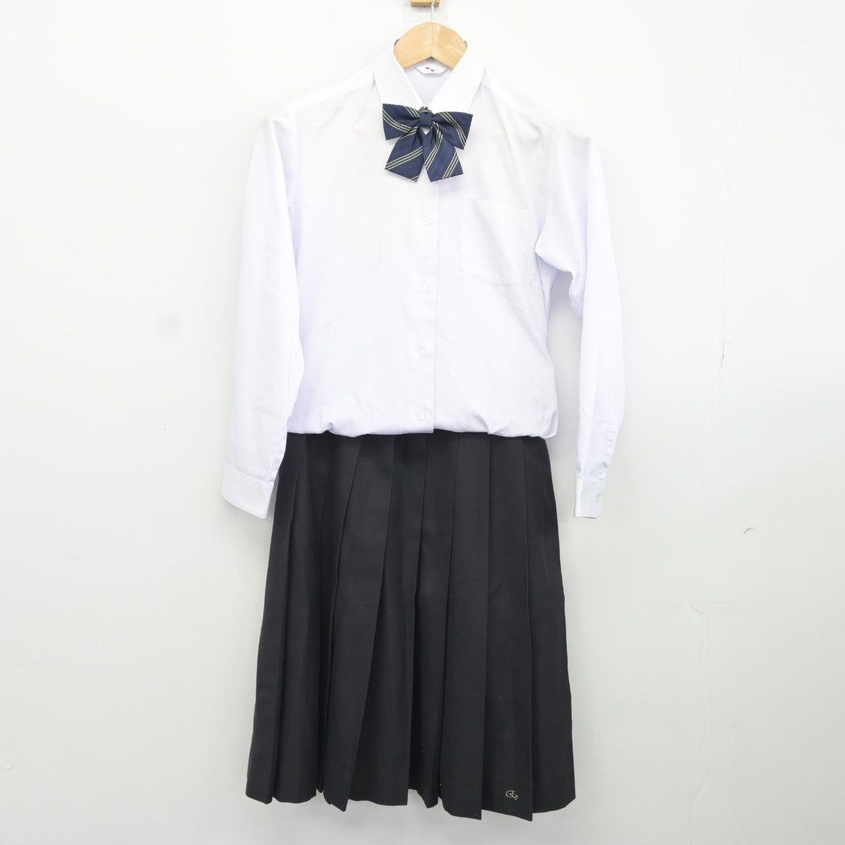 【中古】東京都 荏原第五中学校 女子制服 4点（ブレザー・シャツ・スカート）sf036686