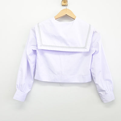 【中古】大阪府 四天王寺中学校 女子制服 2点（ニット・セーラー服）sf036698