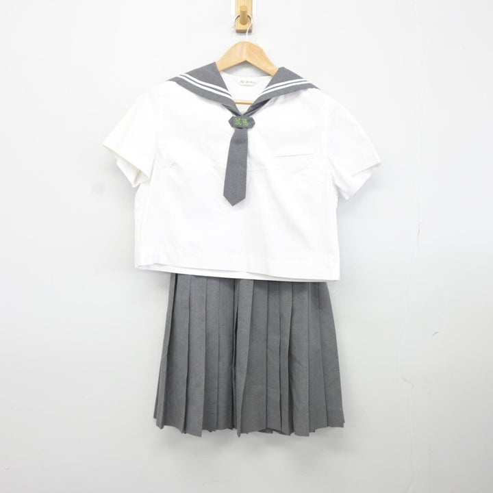 【中古】山形県 日本大学山形高等学校 女子制服 5点（セーラー服・セーラー服・スカート）sf036720 | 中古制服通販パレイド