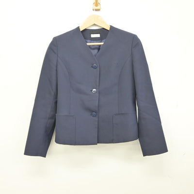 【中古】福島県 郡山市立小原田中学校 女子制服 3点（ブレザー・シャツ・スカート）sf036726